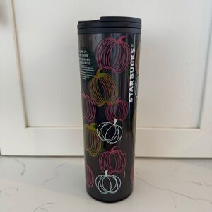 Starbucks Glow in the Dark Pumpkin Tumbler